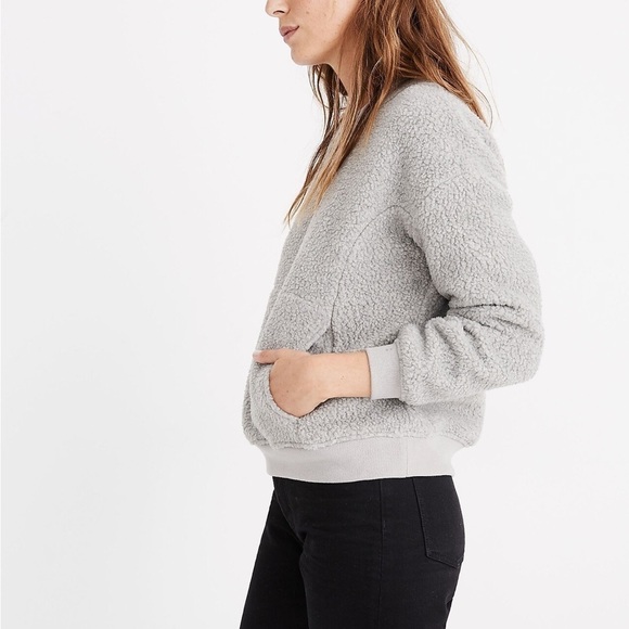 Madewell Polartec® Fleece Crewneck Sweatshirt - Picture 2 of 10